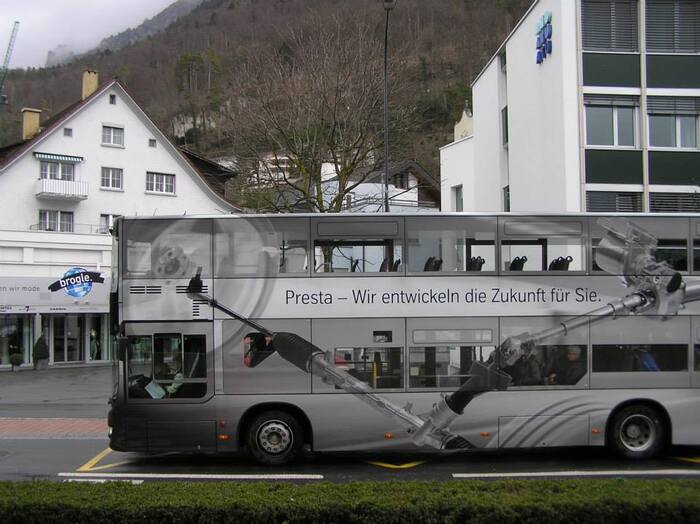 Avtobus v Lihtenshtain